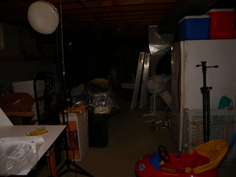The Basement Before Remodeling